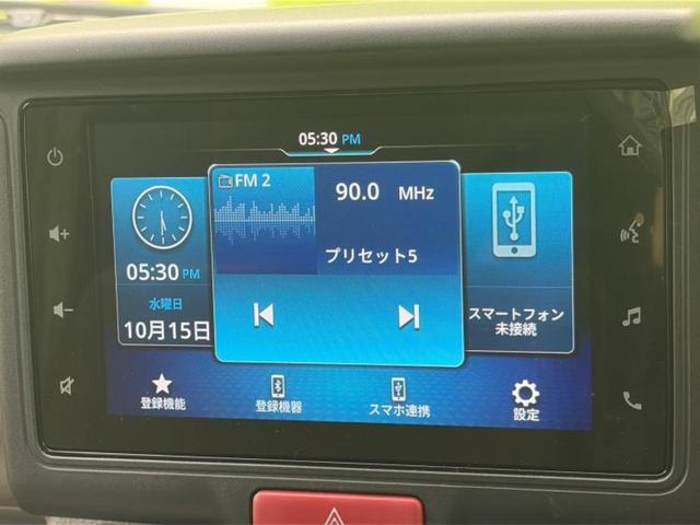 エブリイ ＰＣ　保証書／ディスプレイオーディオ／デュアルカメラブレーキサポート（スズキ）／シートヒーター　運転席／車線逸脱防止支援システム／ヘッドランプ　ＬＥＤ／ＵＳＢジャック／Ｂｌｕｅｔｏｏｔｈ接続　バックカメラ（9枚目）