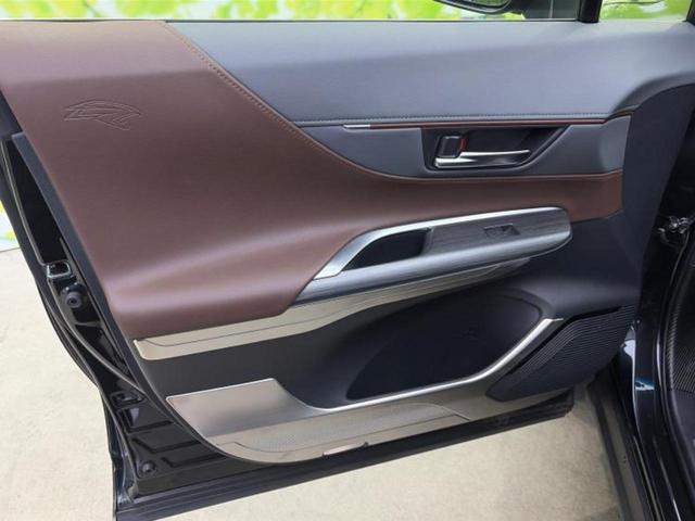 ハリアー ４ＷＤ　Ｚレザーパッケージ　新品タイヤ／調光パノラマルーフ／ＪＢＬ／保証書／ディスプレイオーディオ＋ナビ１２．３インチ／デジタルインナーミラー／トヨタセーフティセンス／シートエアコン／パノラミックビューモニター　革シート　４ＷＤ（22枚目）