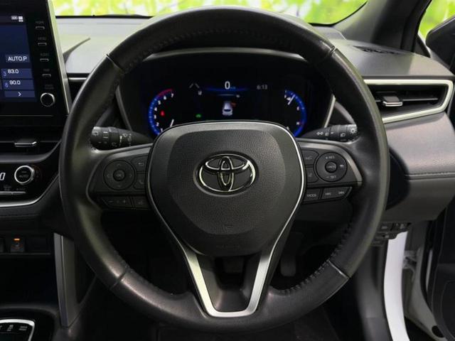 カローラクロス ハイブリッドZ 保証書/ディスプレイオーディオ8インチ/衝突安全装置/シートヒーター 前席/パノラミックビューモニター/車線逸脱防止支援システム/シート ハーフレザー/電動バックドア/ヘッドランプ LED 電動シート(14枚目)