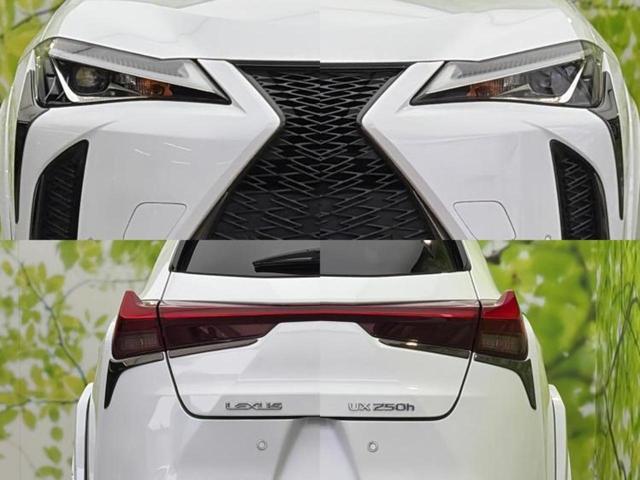 UX 4WD UX250h Fスポーツ 新品タイヤ/純正エアロ/保証書/純正 SDナビ/衝突安全装置/シートヒーター/パノラミックビューモニター/車線逸脱防止支援システム/シート 合皮/パーキングアシスト バックガイド 衝突被害軽減システム(61枚目)