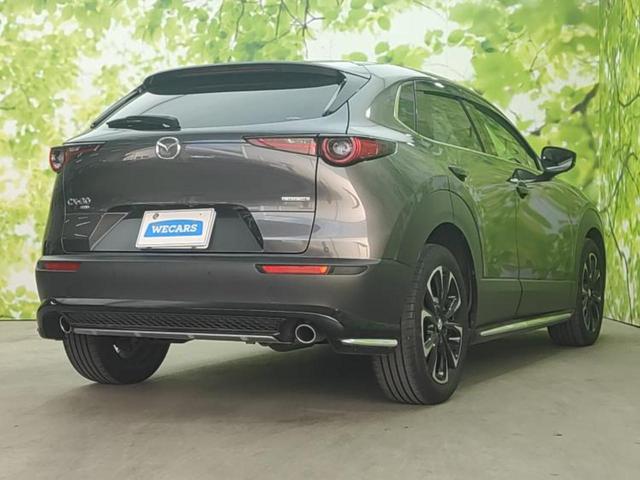 ＣＸ－３０ ４ＷＤ２０Ｓプロアクティブツーリングセレクション　新品タイヤ／ＢＯＳＥ／保証書／純正　ＳＤナビ／衝突安全装置／シートヒーター　運転席／３６０°ビューモニター／車線逸脱防止支援システム／パーキングアシスト　バックガイド／電動バックドア　バックカメラ（3枚目）