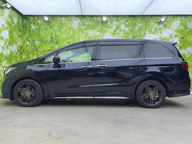 オデッセイハイブリッド eHEVアブソルート・EX 保証書/純正 10インチ SDナビ/ホンダセンシング/両側電動スライドドア/シートヒーター/マルチビューカメラシステム/車線逸脱防止支援システム/シート ハーフレザー 衝突被害軽減システム 電動シート(2枚目)