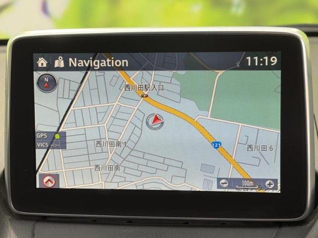 デミオ XDツーリング 新品タイヤ/保証書/純正 SDナビ/アイアクティブセンス(マツダ)/シートヒーター 前席/パーキングアシスト バックガイド/ヘッドランプ LED/Bluetooth接続/ETC 衝突被害軽減システム(10枚目)