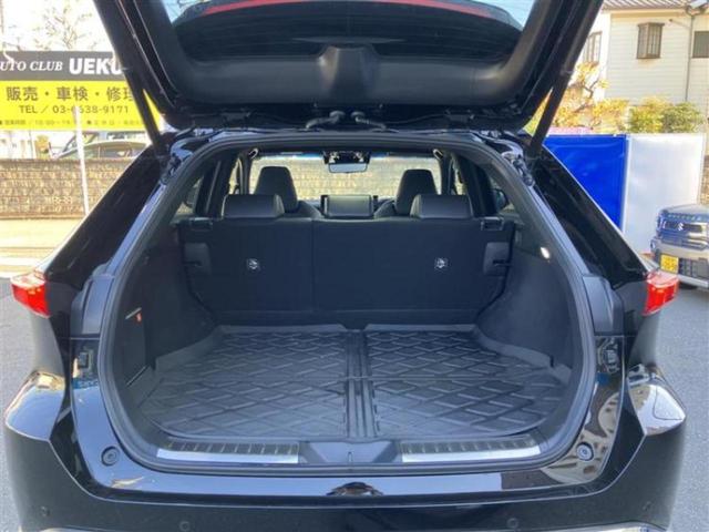 ハリアー Z 新品タイヤ/パノラマルーフ/JBL/保証書/純正 SDナビ/デジタルインナーミラー/衝突安全装置/パノラミックビューモニター/車線逸脱防止支援システム/シート ハーフレザー/電動バックドア サンルーフ(8枚目)