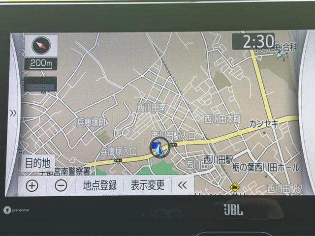 ハリアー Z 新品タイヤ/パノラマルーフ/JBL/保証書/純正 SDナビ/デジタルインナーミラー/衝突安全装置/パノラミックビューモニター/車線逸脱防止支援システム/シート ハーフレザー/電動バックドア サンルーフ(10枚目)