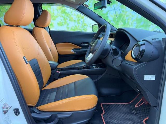 キックス Xツートーンインテリアエディション 純正エアロ/保証書/純正 9インチ SDナビ/インテリジェントルームミラー/エマージェンシーブレーキ/シートヒーター 前席/アラウンドビューモニター/車線逸脱防止支援システム/シート フルレザー(4枚目)