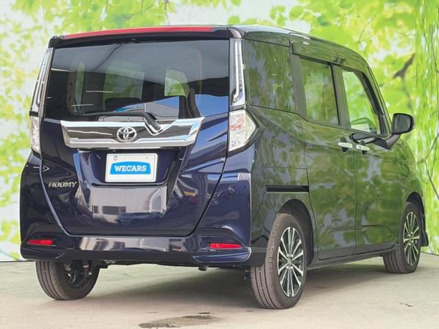 ルーミー カスタムG-T 新品タイヤ/純正 9インチ メモリーナビ/スマートアシスト(トヨタ・ダイハツ)/両側電動スライドドア/車線逸脱防止支援システム/ドライブレコーダー 前後/ヘッドランプ LED 衝突被害軽減システム(3枚目)