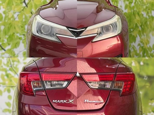 マークＸ プレミアム　保証書／純正　ＳＤナビ／シートヒーター　前席／シート　ハーフレザー／ドライブレコーダー　前後／Ｂｌｕｅｔｏｏｔｈ接続／ＥＴＣ／ＥＢＤ付ＡＢＳ／横滑り防止装置／クルーズコントロール／バックモニター（52枚目）