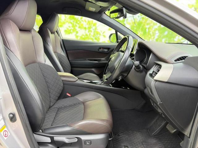 Ｃ－ＨＲ Ｇ　純正エアロ／保証書／純正　ＳＤナビ／衝突安全装置／シートヒーター／車線逸脱防止支援システム／シート　ハーフレザー／ヘッドランプ　ＬＥＤ／ＥＴＣ／ＥＢＤ付ＡＢＳ／横滑り防止装置／アイドリングストップ（4枚目）