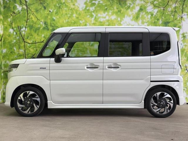 スペーシアカスタム ハイブリッドＸＳ　保証書／純正　９インチ　メモリーナビ／セーフティサポート（スズキ）／両側電動スライドドア／シートヒーター　前席／全方位モニター／車線逸脱防止支援システム／シート　ハーフレザー／ヘッドランプ　ＬＥＤ（2枚目）