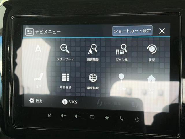 スペーシアカスタム ハイブリッドＸＳ　保証書／純正　９インチ　メモリーナビ／セーフティサポート（スズキ）／両側電動スライドドア／シートヒーター　前席／全方位モニター／車線逸脱防止支援システム／シート　ハーフレザー／ヘッドランプ　ＬＥＤ（9枚目）