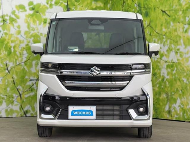 スペーシアカスタム ハイブリッドＸＳ　保証書／純正　９インチ　メモリーナビ／セーフティサポート（スズキ）／両側電動スライドドア／シートヒーター　前席／全方位モニター／車線逸脱防止支援システム／シート　ハーフレザー／ヘッドランプ　ＬＥＤ（46枚目）