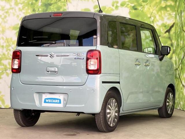 ワゴンＲスマイル ハイブリッドＸ　保証書／純正　９インチ　メモリーナビ／セーフティサポート（スズキ）／両側電動スライドドア／シートヒーター　前席／全方位モニター／車線逸脱防止支援システム／ヘッドランプ　ＬＥＤ／ＵＳＢジャック（3枚目）