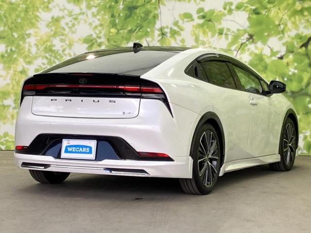 プリウス Z 新品タイヤ/パノラマルーフ/モデリスタエアロ/保証書/純正 12.3インチ メモリーナビ/デジタルインナーミラー/トヨタセーフティセンス/シートヒーター 前席/パノラミックビューモニター サンルーフ(3枚目)