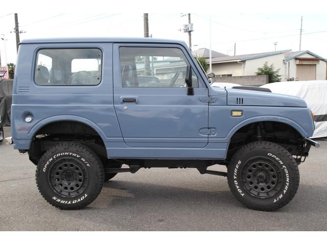 ジムニー ランドベンチャー JA22W リフトアップ公認 修復歴無 3速AT エアコン 社外前後バンパー 1DINブルートゥースオーディオ ETC 16インチ社外アルミホイール 185/85R16MTタイヤ LEDヘッドライト(5枚目)