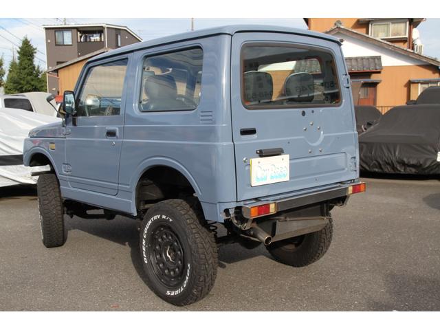 ジムニー ランドベンチャー JA22W リフトアップ公認 修復歴無 3速AT エアコン 社外前後バンパー 1DINブルートゥースオーディオ ETC 16インチ社外アルミホイール 185/85R16MTタイヤ LEDヘッドライト(6枚目)