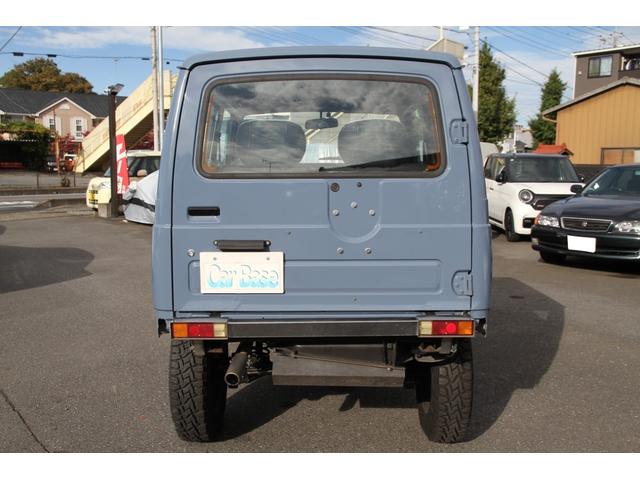 ジムニー ランドベンチャー JA22W リフトアップ公認 修復歴無 3速AT エアコン 社外前後バンパー 1DINブルートゥースオーディオ ETC 16インチ社外アルミホイール 185/85R16MTタイヤ LEDヘッドライト(7枚目)