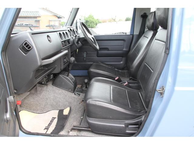 ジムニー ランドベンチャー JA22W リフトアップ公認 修復歴無 3速AT エアコン 社外前後バンパー 1DINブルートゥースオーディオ ETC 16インチ社外アルミホイール 185/85R16MTタイヤ LEDヘッドライト(19枚目)