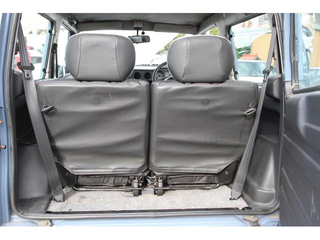 ジムニー ランドベンチャー JA22W リフトアップ公認 修復歴無 3速AT エアコン 社外前後バンパー 1DINブルートゥースオーディオ ETC 16インチ社外アルミホイール 185/85R16MTタイヤ LEDヘッドライト(21枚目)