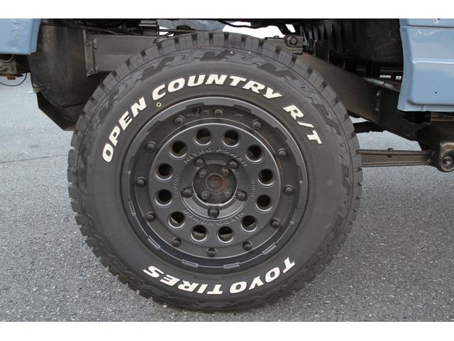 ジムニー ランドベンチャー JA22W リフトアップ公認 修復歴無 3速AT エアコン 社外前後バンパー 1DINブルートゥースオーディオ ETC 16インチ社外アルミホイール 185/85R16MTタイヤ LEDヘッドライト(25枚目)