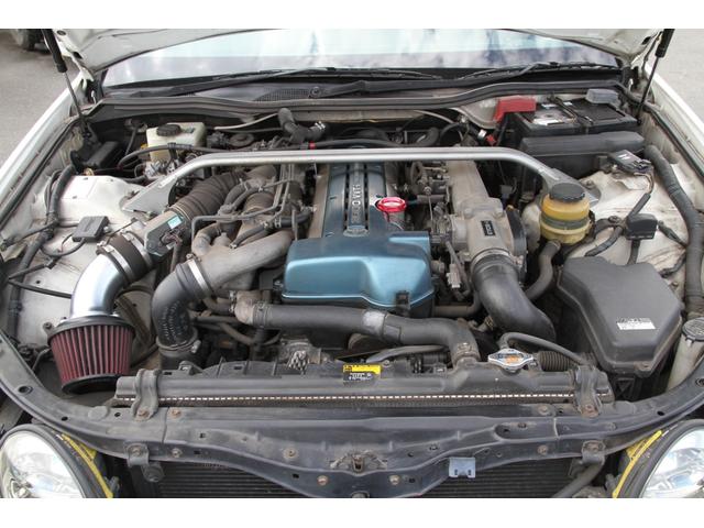 アリスト Ｖ３００ベルテックスエディション　修復歴無　Ｒ１５４ＭＴ公認済　吊り下げ式アクセルペダル　ＯＣＲツインメタルクラッチ　ＬＳＤ　タイベル交換済　グレッディブーコン　ＨＫＳターボタイマー　デフィブースト計　１９インチＷＯＲＫマイスター（18枚目）