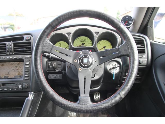 アリスト Ｖ３００ベルテックスエディション　修復歴無　Ｒ１５４ＭＴ公認済　吊り下げ式アクセルペダル　ＯＣＲツインメタルクラッチ　ＬＳＤ　タイベル交換済　グレッディブーコン　ＨＫＳターボタイマー　デフィブースト計　１９インチＷＯＲＫマイスター（22枚目）