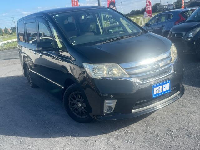 セレナ ハイウェイスター　Ｖセレクション　スマートキープッシュスタート　３列　オートクルーズ　ＤＶＤ再生　ＡＡＣ　アルミホイール　ＰＷ　助手席エアバック　パワーステアリング　運転席エアバック　ＡＢＳ　キーフリ　両側ＰＷスライドドア　電動ミラー（17枚目）