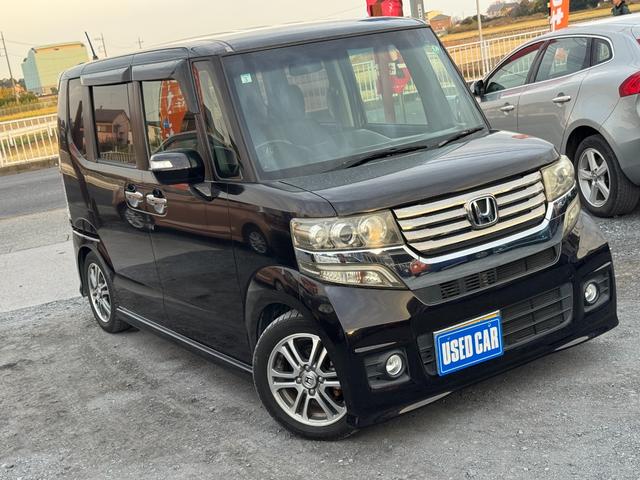 Ｎ－ＢＯＸカスタム Ｇ・Ｌパッケージ　電動格納ミラ－　スマキ－　フロントベンチシート　パワーウィンドウ　片側電動両側スライドドア　オートエアコン　パワステ　キーレスエントリー　両席エアバック　ＡＢＳ　運転席エアバック　アルミホイールタイヤ（15枚目）