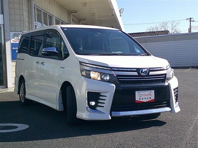 ヴォクシー ハイブリッドZS 煌II フルセグ メモリーナビ バックカメラ 衝突被害軽減システム ETC 乗車定員7人 3列シート ワンオーナー 記録簿(33枚目)