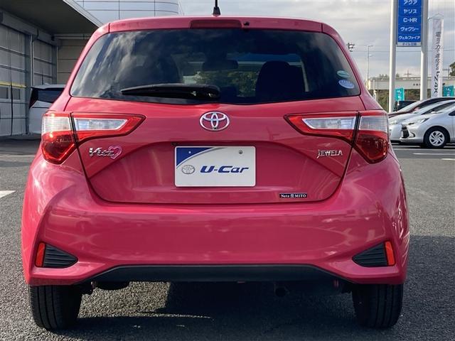 ヴィッツ ジュエラ フルセグ メモリーナビ バックカメラ 衝突被害軽減システム ETC 記録簿 アイドリングストップ(4枚目)