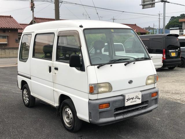 スバル サンバーバン さわやか エアコン パワステ ５速ｍｔ 10 0万円 平成6年 1994年 群馬県 中古車 価格 Com