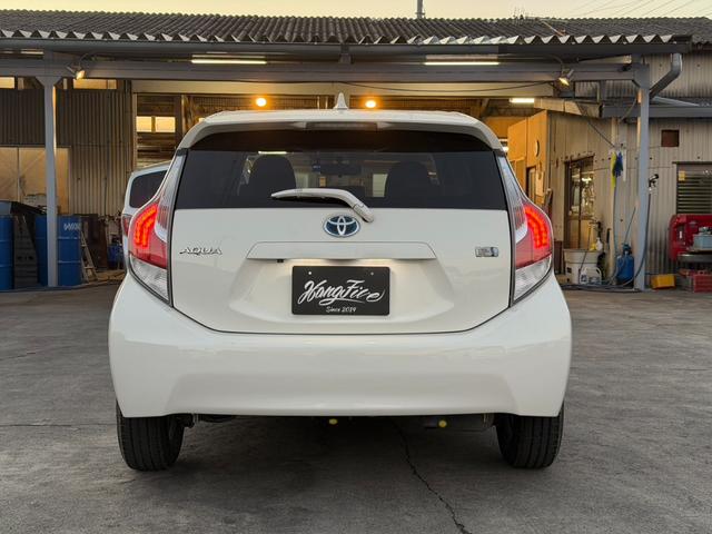 アクア Ｇ　ユーザー様直接買い取り車両／モデリスタアルミホイール（9枚目）