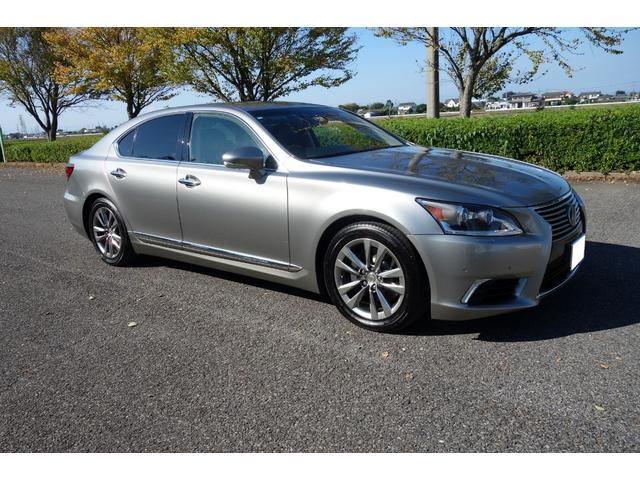 LS LS460 バージョンC Iパッケージ 禁煙 新品タイヤ 前車追従レーダークルーズ レーンキープLKA リモコン遠隔エンジンスターター カードキー スマートキー2本 デジタルインナーミラー 前後ドラレコ LEDヘッドライド シートACH(2枚目)