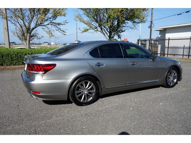 LS LS460 バージョンC Iパッケージ 禁煙 新品タイヤ 前車追従レーダークルーズ レーンキープLKA リモコン遠隔エンジンスターター カードキー スマートキー2本 デジタルインナーミラー 前後ドラレコ LEDヘッドライド シートACH(4枚目)