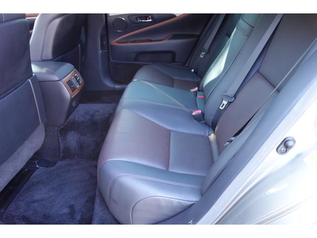 LS LS460 バージョンC Iパッケージ 禁煙 新品タイヤ 前車追従レーダークルーズ レーンキープLKA リモコン遠隔エンジンスターター カードキー スマートキー2本 デジタルインナーミラー 前後ドラレコ LEDヘッドライド シートACH(44枚目)