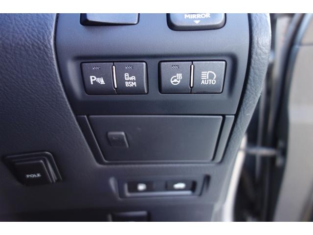 LS LS460 バージョンC Iパッケージ 禁煙 新品タイヤ 前車追従レーダークルーズ レーンキープLKA リモコン遠隔エンジンスターター カードキー スマートキー2本 デジタルインナーミラー 前後ドラレコ LEDヘッドライド シートACH(53枚目)