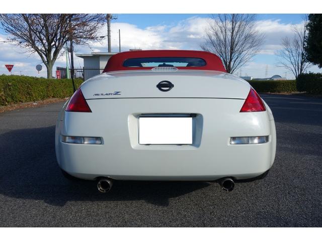 フェアレディZ ロードスター 下取り 幌(最近交換) 新品バッテリー TEINフレックスZ車高調 社外ステンレスマフラー(中間+リアピース) ドラレコ 禁煙 電動オープン ETC 社外ナビ(フルTV ブルーツース音楽)20インチ(7枚目)