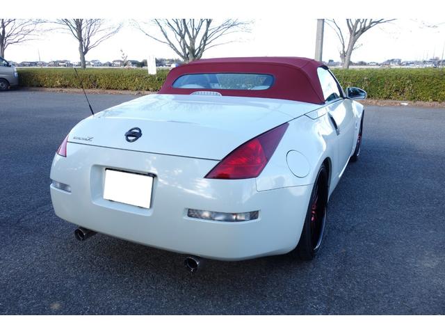 フェアレディZ ロードスター 下取り 幌(最近交換) 新品バッテリー TEINフレックスZ車高調 社外ステンレスマフラー(中間+リアピース) ドラレコ 禁煙 電動オープン ETC 社外ナビ(フルTV ブルーツース音楽)20インチ(45枚目)