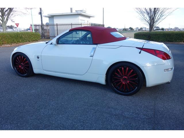 フェアレディZ ロードスター 下取り 幌(最近交換) 新品バッテリー TEINフレックスZ車高調 社外ステンレスマフラー(中間+リアピース) ドラレコ 禁煙 電動オープン ETC 社外ナビ(フルTV ブルーツース音楽)20インチ(51枚目)