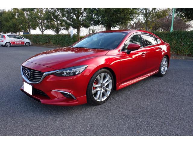 アテンザセダン ＸＤ　１年保証　６ＭＴ　社外マフラー　ＴＥＩＮ車高調　エアクリ　３連メーター　禁煙　純正１９インチアルミ　クルーズコントロール　純正ナビ　ブルーツース　ＤＶＤ再生　フルセグＴＶ　ＥＴＣ　ヘッドアップＤＳＰ（3枚目）