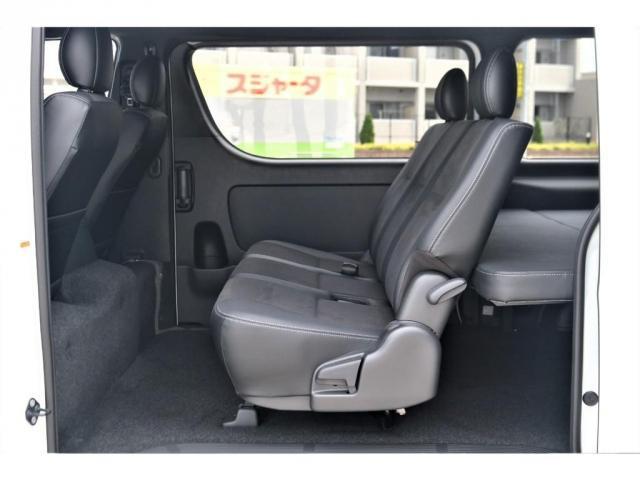 スーパーGL ダークプライムIIワイド ロングボディ パーキングサポート・ダークプライムII特別仕様車・ディーゼル2WD・ロング・ミドルルーフ・ワイドバン・パールホワイト・新品17インチアルミホイール・グッドイヤーナスカータイヤ・オリジナルフロントリップ(12枚目)