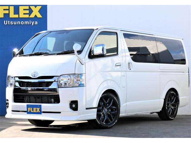 スーパーGL ダークプライムII パーキングサポート・ヨコハマPA03タイヤ【車検対応】・ローダウン1.5インチダウン・オリジナルフロントリップ・オリジナルオーバーフェンダー・オリジナルフリップアップベッド(35枚目)