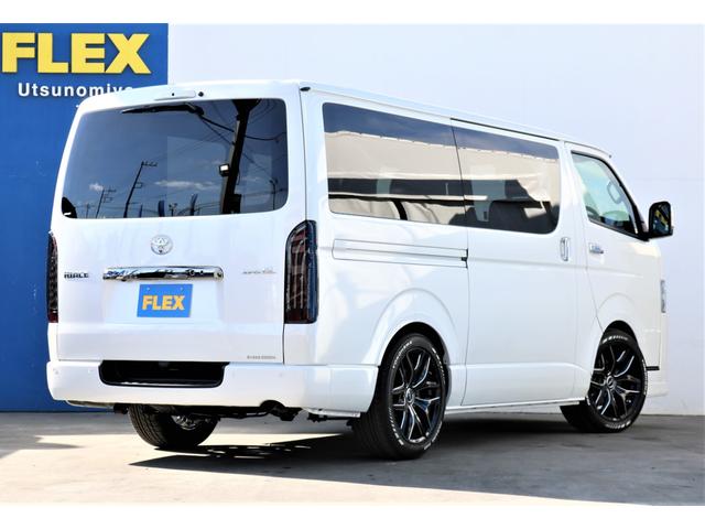 スーパーGL ダークプライムII パーキングサポート・ヨコハマPA03タイヤ【車検対応】・ローダウン1.5インチダウン・オリジナルフロントリップ・オリジナルオーバーフェンダー・オリジナルフリップアップベッド(45枚目)