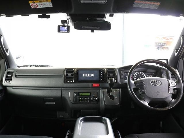 ハイエースバン 　○モデリスタフルエアロ○オリジナル１７インチアルミホイール○グッドイヤーナスカータイヤ○ローダウン１．５インチ○オリジナルＬＥＤテール○ガッツミラーボディ同色○７インチワイドナビ○ＥＴＣ○ＥＴＣＥＴＣ（2枚目）