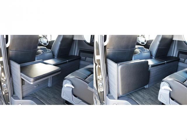 ハイエースワゴン GL ●内装架装ネクロス●シートカバー●アルパイン11インチナビ●ETC2.0●天井スピーカー●ヨコハマタイヤ●LEDテール●フロントリップ●オリジナルオーバーフェンダー●HDMIポート●後席用モニター●●(12枚目)