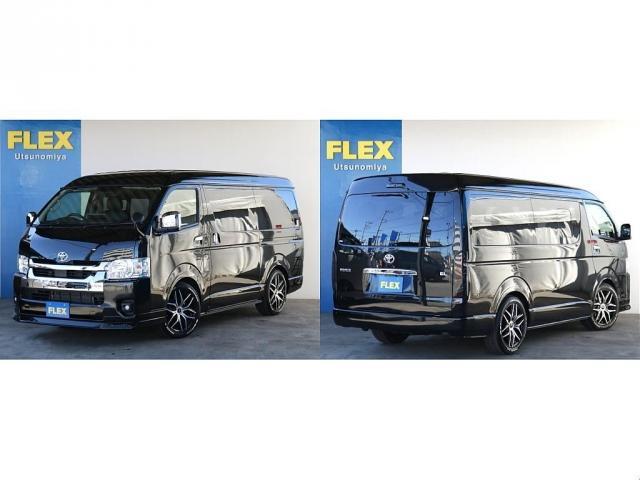 ハイエースワゴン GL ●内装架装ネクロス●シートカバー●アルパイン11インチナビ●ETC2.0●天井スピーカー●ヨコハマタイヤ●LEDテール●フロントリップ●オリジナルオーバーフェンダー●HDMIポート●後席用モニター●●(17枚目)