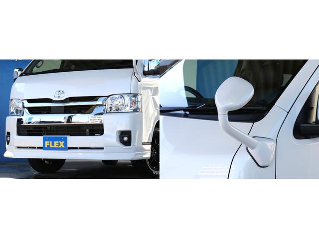 ハイエースワゴン ●オリジナルシートカバー●オリジナルスマートベッド●オリジナルフットパネル●グッドイヤーナスカータイヤ●オリジナルLEDテール●オリジナルオーバーフェンダー●オリジナルフロントスポイラー●17インチA(32枚目)