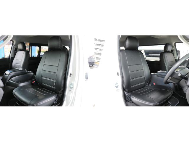 ハイエースワゴン ＧＬ　○フロントスポイラー○オーバーフェンダー○シートカバー○ＬＥＤテール○ＬＥＤハイマウントストップランプ○フットパネル○７インチナビ○ＥＴＣ○トーヨーホワイトレタータイヤ○ローダウン１インチ●オリジナル（29枚目）