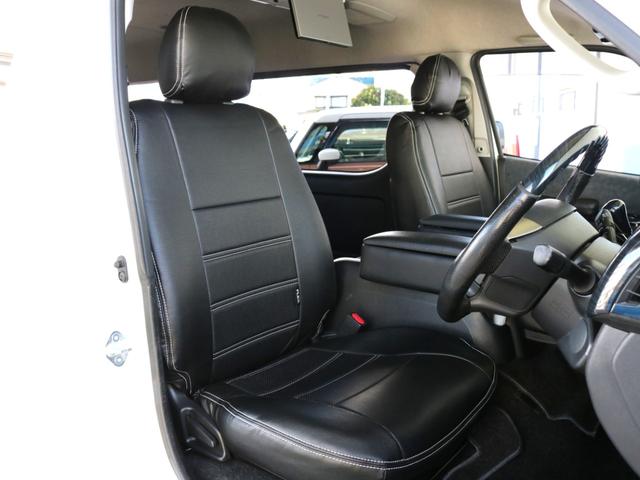 ハイエースワゴン ＧＬ　○内装架装○シートカバー○ナスカータイヤ○ボンネット○ウインカーミラー○ローダウン○オーバーフェンダー○ＬＥＤテール○７インチナビ○ＥＴＣ○サブモニター○後席フリップダウン○インテリアパネルセット○○（39枚目）