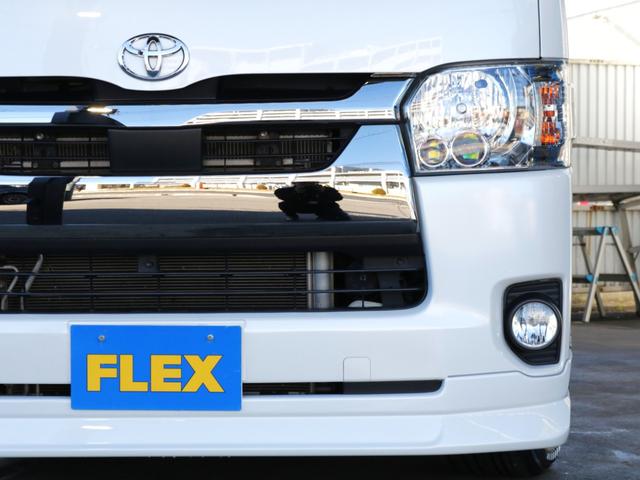 ハイエースバン ロングスーパーGL 〇フロントリップ〇TRDフルエアロ〇ヨコハマタイヤ〇ローダウン2インチ〇LEDテールランプ〇社外ベッドキット〇社外インテリアパネルセット〇アルパイン7インチナビ〇ビルトインETC○ガッツミラーボディ同(27枚目)